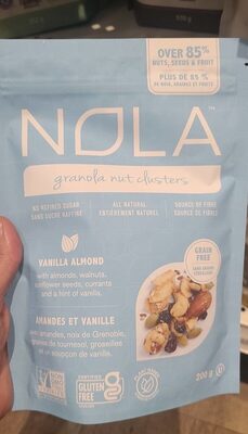 Vanilla Almond Granola Nut Clusters