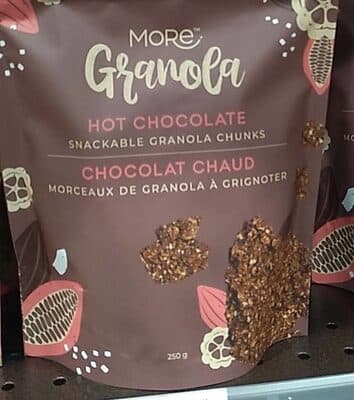 Hot Chocolate stackable Granola chunks