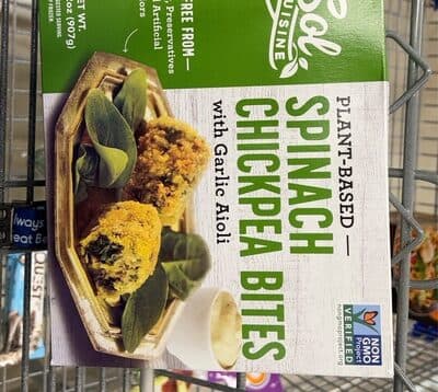 Spinach Chickpea Bites