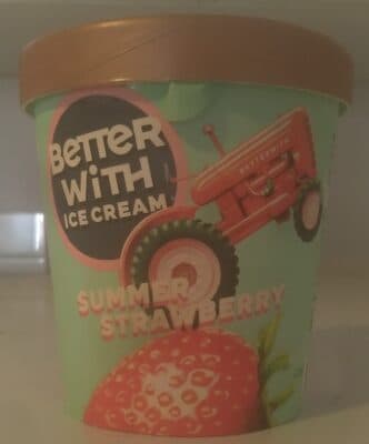 Summer Strawberry Ice Cream