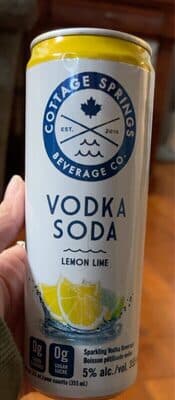Lemon Lime Vodka Soda