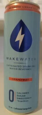 Grapefruit Caffeinated Sparkling Water Beverage