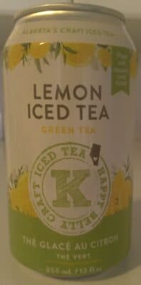 Lemon Iced Green Tea
