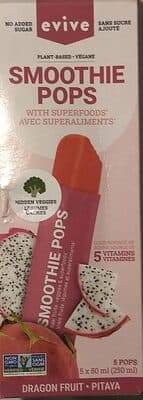 Plant-Based Dragon Fruit Smoothie Pops with Superfoods
