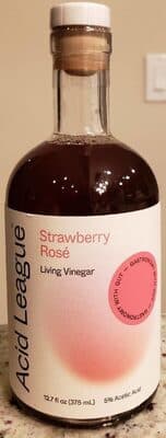 Strawberry Rose Living Vinegar