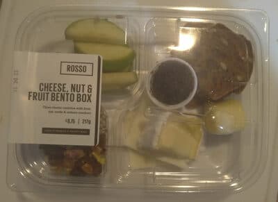Cheese, Nut & Fruit Bento Box
