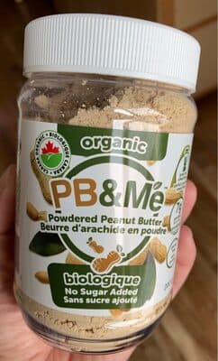 Organic No Sugar Added Peanut Butter Powder