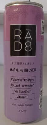 Blueberry Vanilla Sparkling Infusion