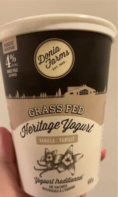 Heritage Yogurt Vanilla