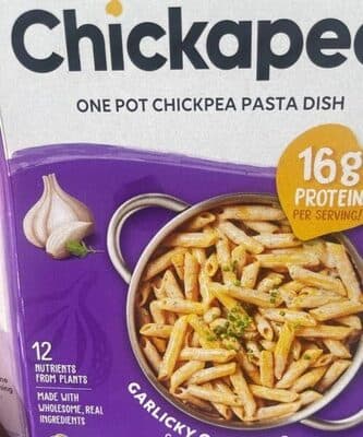 Chickapea garlicky goodness