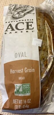 Harvest Grain Oval Bread