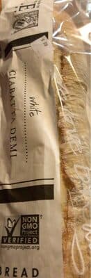 White Ciabatta Demi Bread
