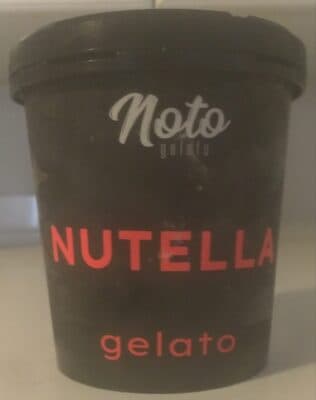 Nutella Gelato