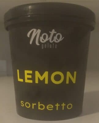 Lemon Sorbetto