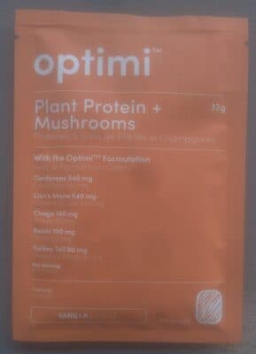 Vanilla Plant Protein + Mushrooms
