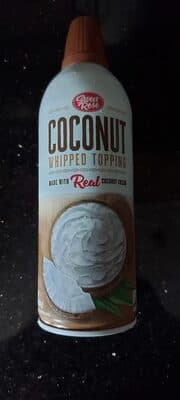 Coconut Whipped Cream