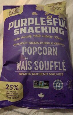 Ancient Grain Purple Kernel Popcorn