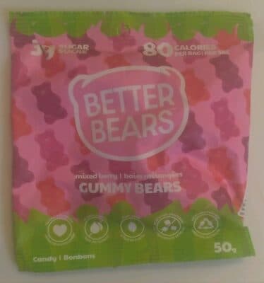 Mixed Berry Gummy Bears