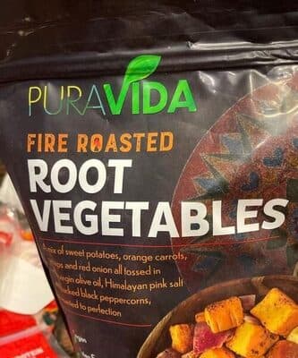 Pura Vida Fire Roasted Root Vegetables