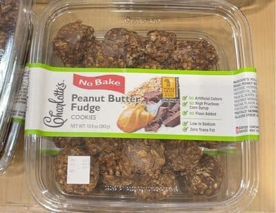 No bake peanut butter fudge cookie