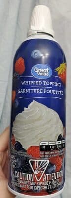 Whipped topping