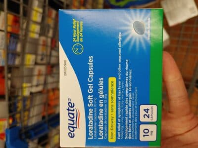 Equate Loratadine Soft Gel Capsules