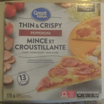 Thin & Crispy Pepperoni Pizza