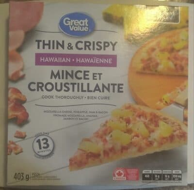 Thin & Crispy Hawaiian Pizza