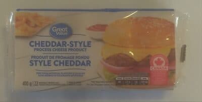 Cheddar-Style Process Cheese Product