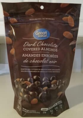 Dark Chocolate Covered Almonds