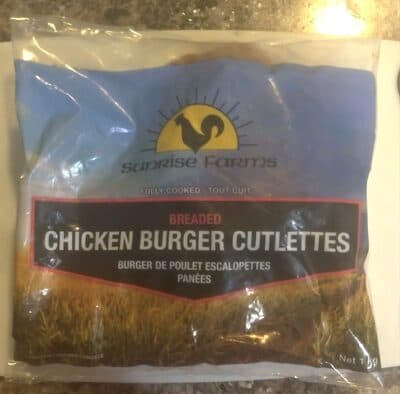 Breaded Chicken Burger Cutlettes