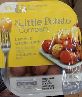 Lemon & Garden Herb Fresh Creamer Potatoes with Seasoning Pack