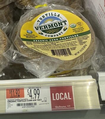 Organic Corn Tortillas