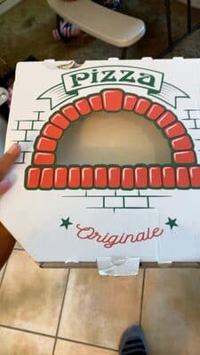 Raindrops Gummy Pizza
