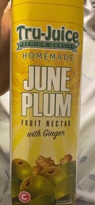 June Plum fruit nectar with ginger