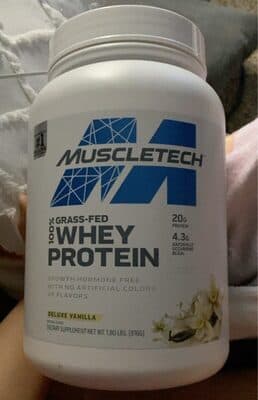 Deluxe Vanilla 100% Grass-Fed Whey Protein