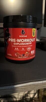 Pre-Workout Explosion 2.0 Fruit Punch