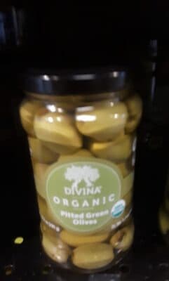 Pitted Green Olives