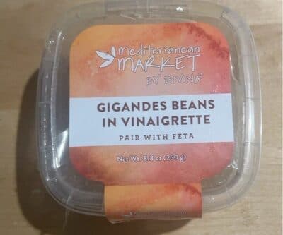 Gigandes Beans in Vinaigrette
