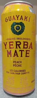 Peach Yerba Mate Non Sparkling Beverage