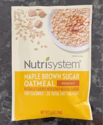 Maple Brown Sugar Oatmeal