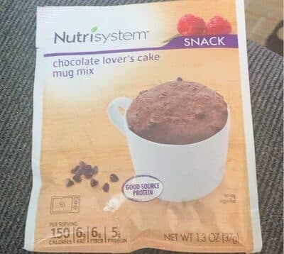 Choc lovers cake mug mix