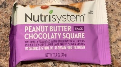 Peanut Butter Chocolaty Square Snack