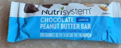 Chocolate Peanut Butter Flavored Lunch Bar