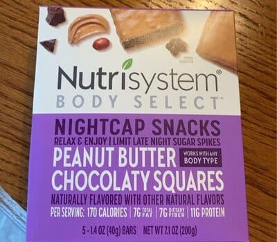 Peanut Butter Chocolaty Squares Flavored Nightcap Snacks