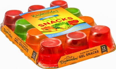 Sugar-Free Tropical Gel, Strawberry/Banana/Mango/Orange, Pineapple/Kiwi
