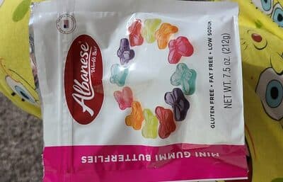 Mini Gummi Butterflies
