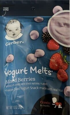 Yogurt Melts Mixed Berries