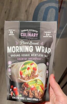 Plant Based Morning Wrap