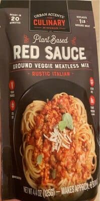 plant based red sauce
